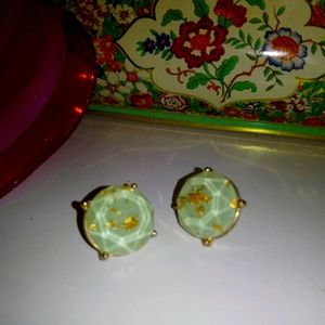 Mint earrings